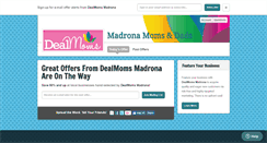 Desktop Screenshot of madrona.dealmoms.com